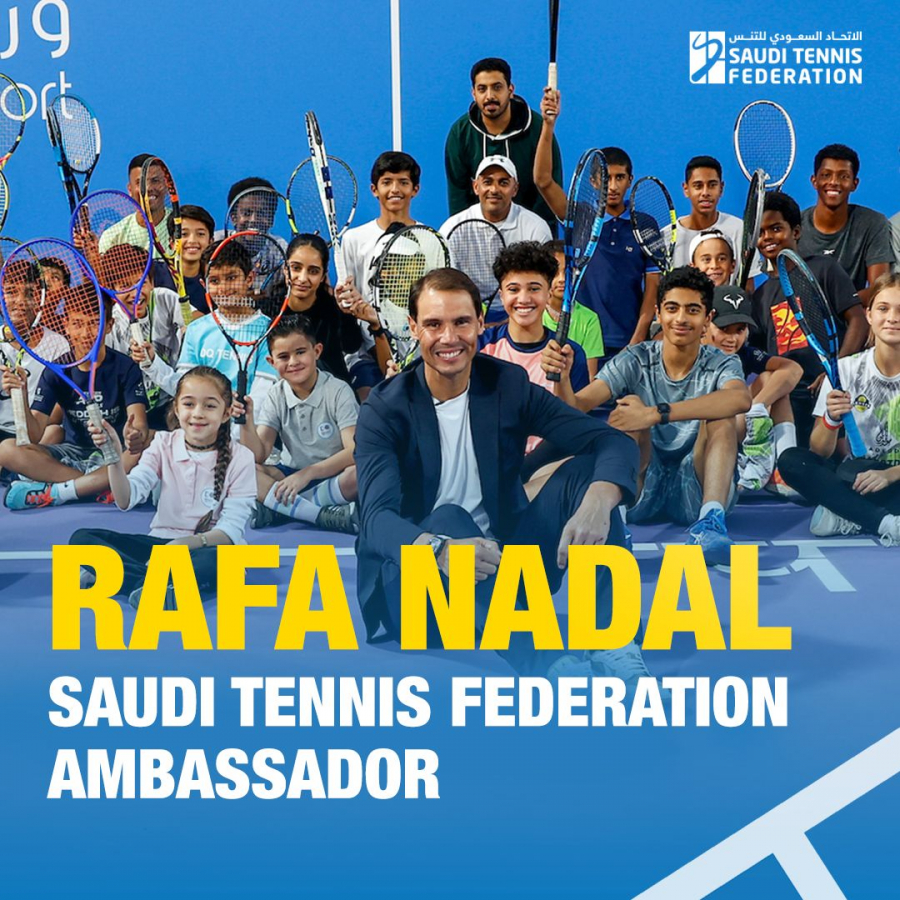 Rafa Nadal sets new target to grow tennis and sport in Saudi Arabia