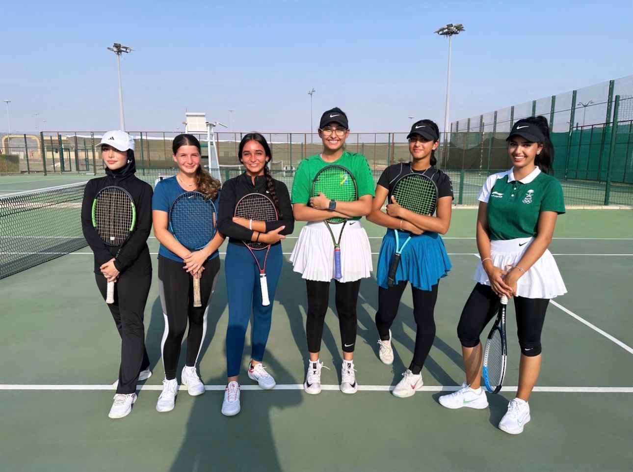 Historic Participation For Saudi Women's Tennis National Team In Billie ...